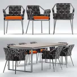 Table chairs varaschin